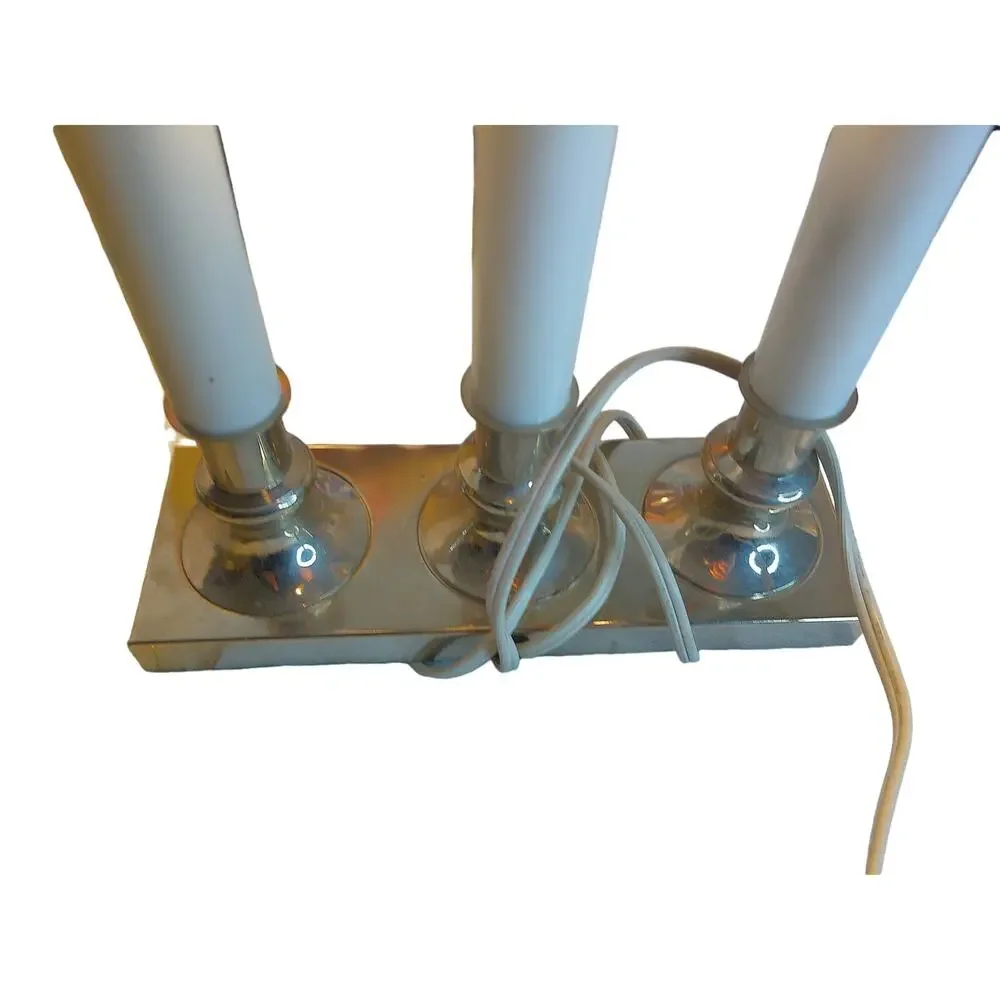 Vintage Frank's Holiday Lights 3-Lite Electric Christmas Window Candolier